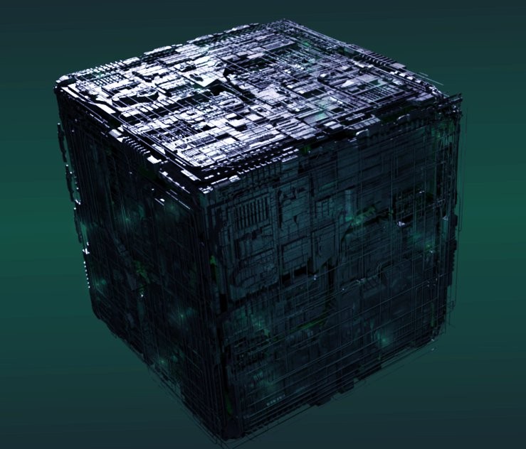 Borg Cube Shipyard Derivative  preview image 1